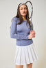 Rib Long Sleeve - Crystal Blue