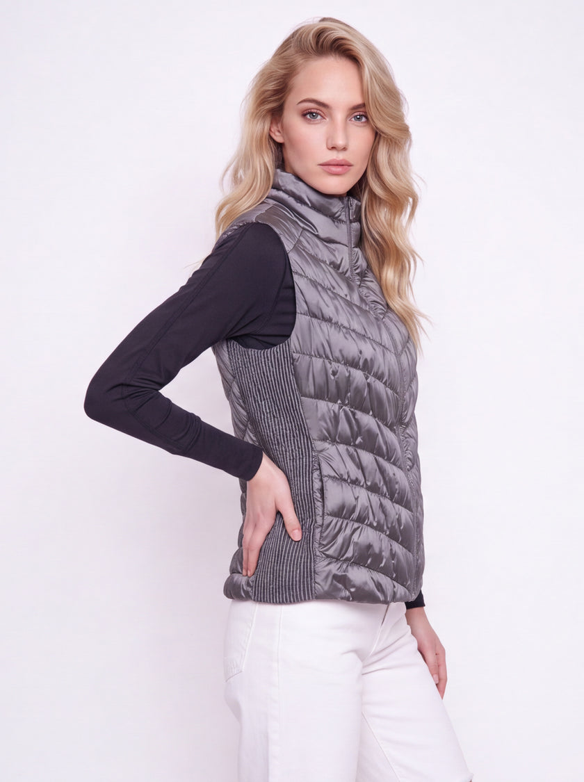 Heritage Vest Opal Dark Grey Soft Chalet — shop side alternate
