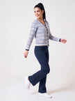 Houndstooth Sweater White/Grey Soft Chalet — shop side