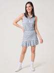 Flare Ice Skort Plaid Soft Chalet — shop side