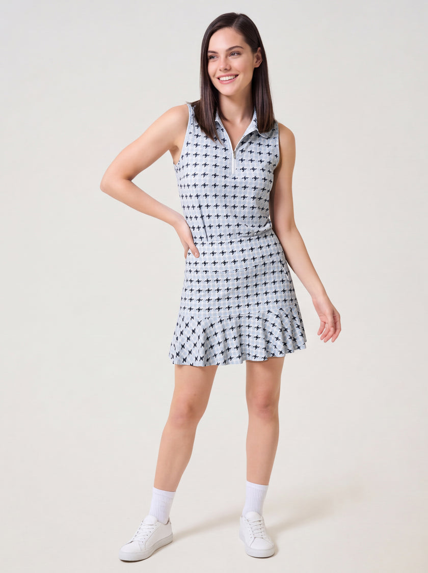 Flare Ice Skort Plaid Soft Chalet — shop side
