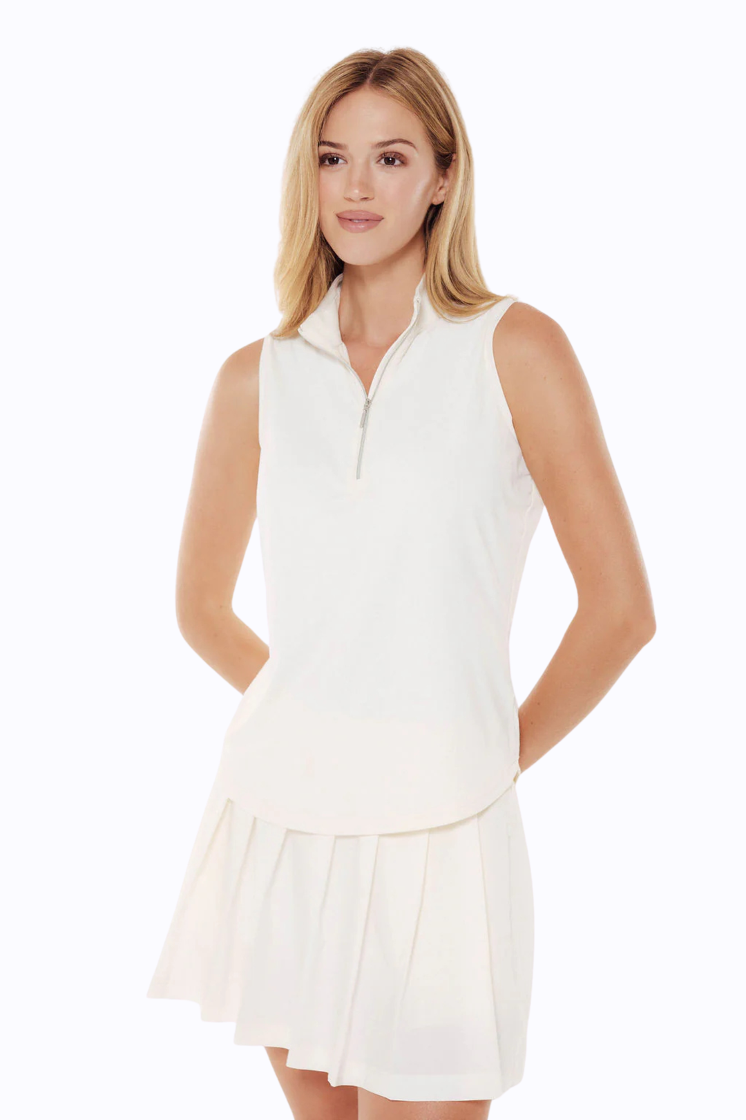 Tess Ice Sleeveless - Snow White