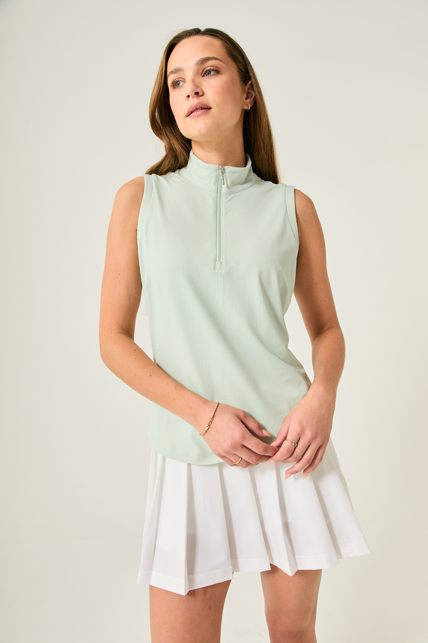 Tess Ice Sleeveless - Velvet Moss