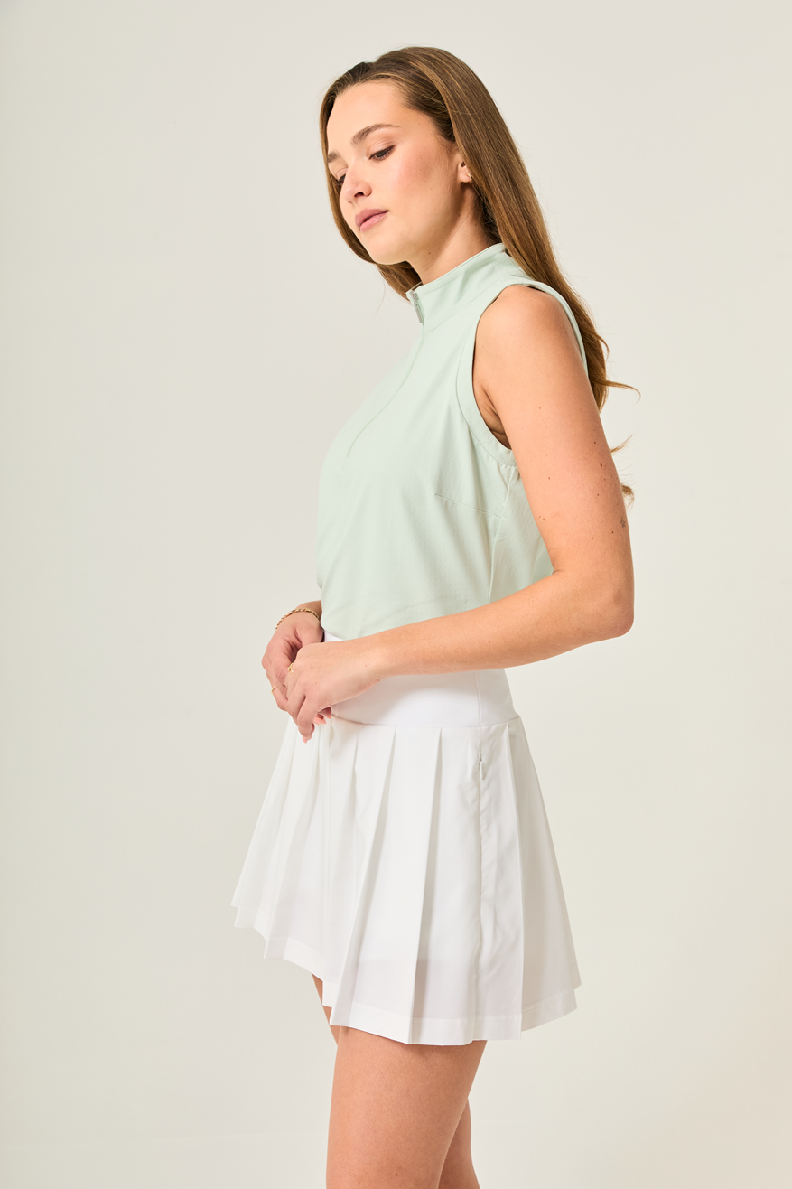 Tess Ice Sleeveless - Velvet Moss