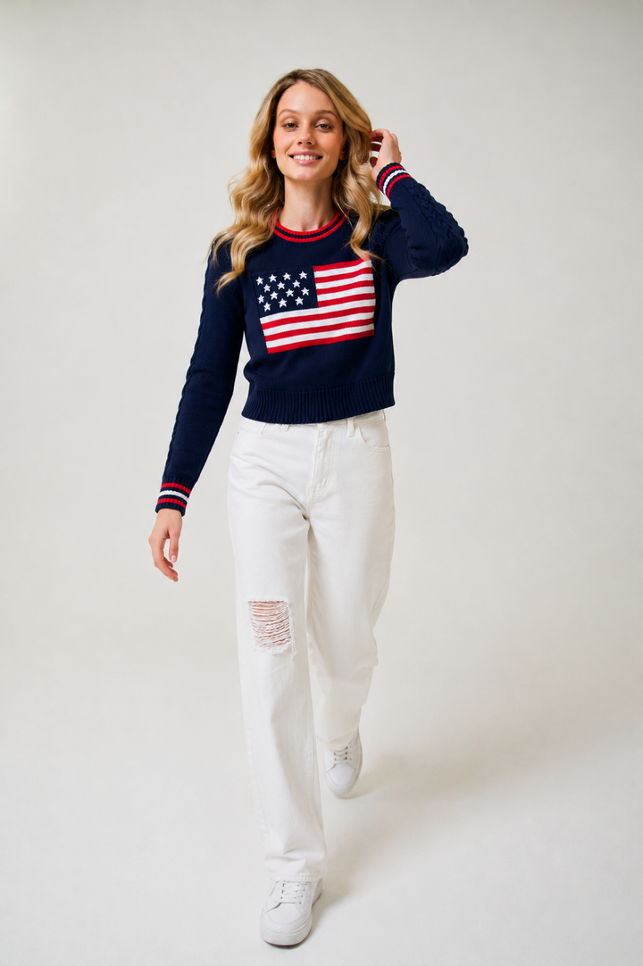 Frankie Sweater - Navy