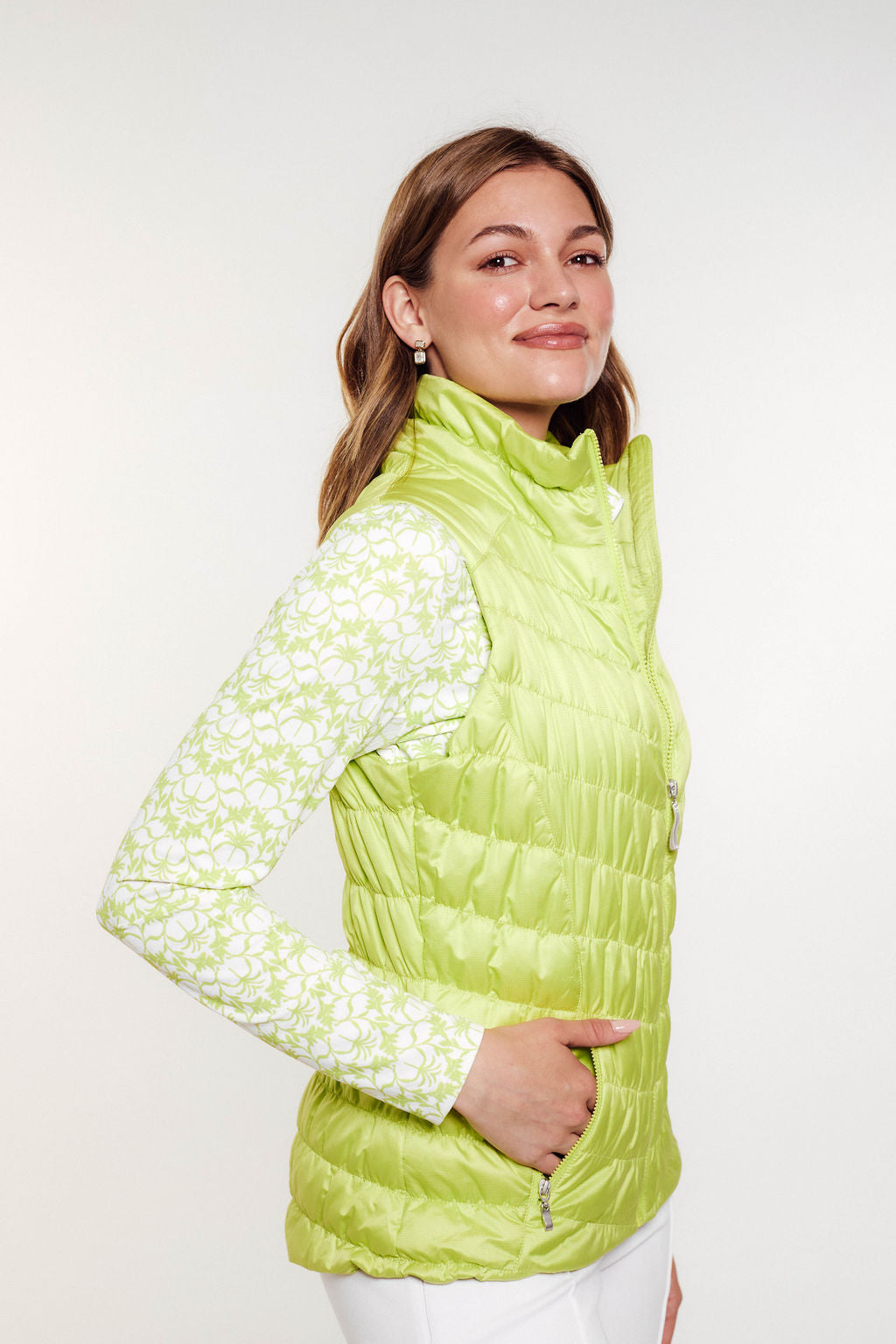 Venus Vest - Pistachio