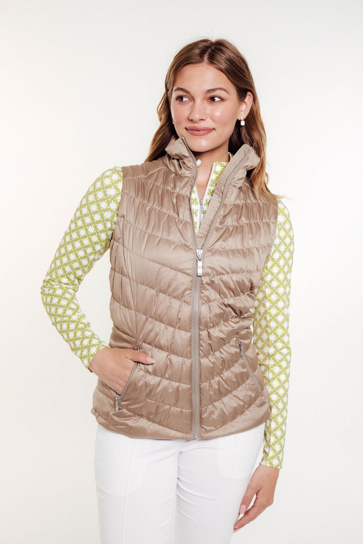 Venus Vest - Taupe