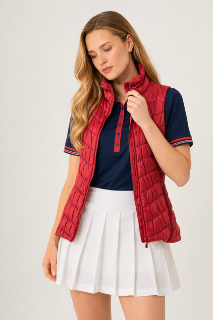 Heritage Vest - Maroon