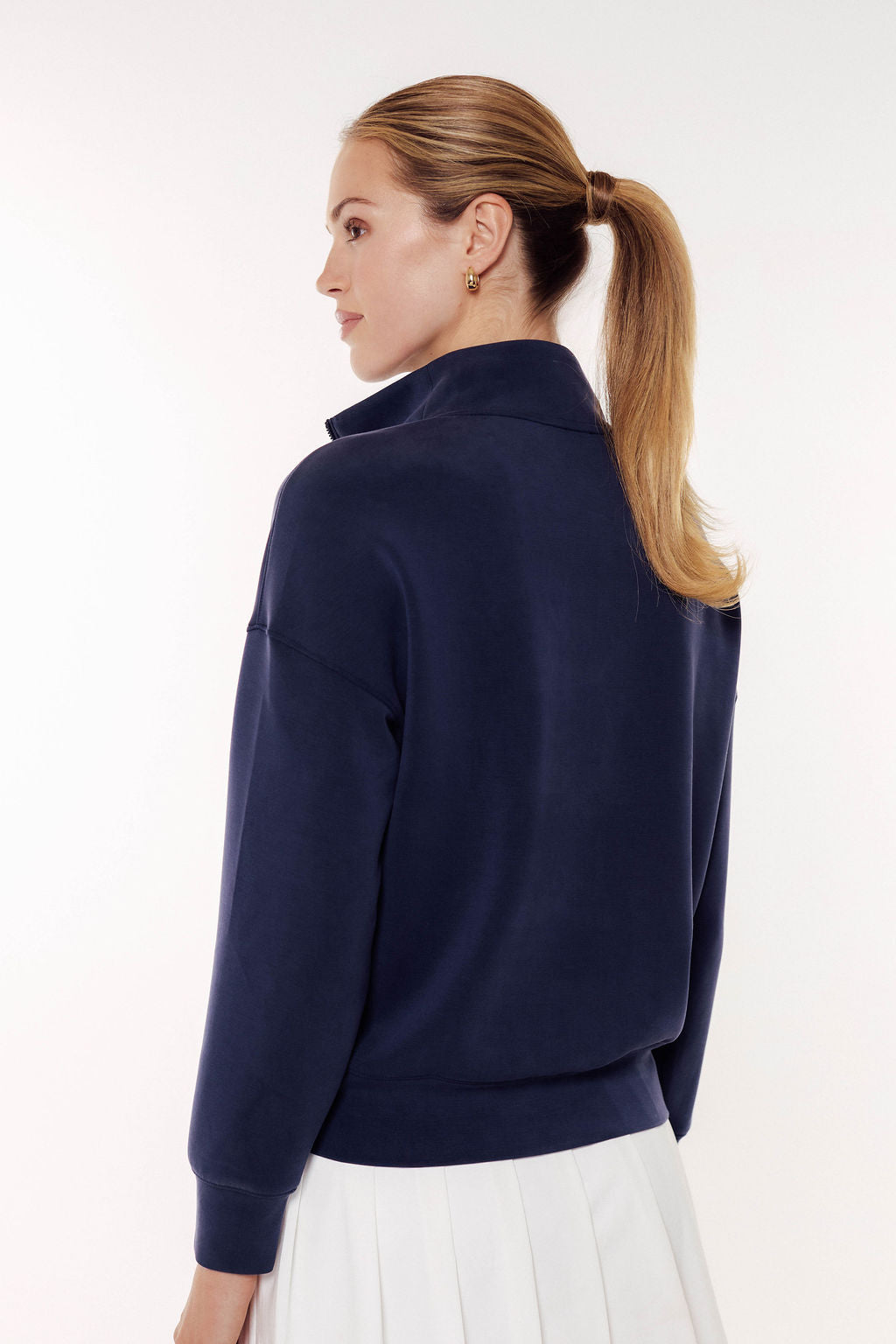 Clubhouse Half Zip - Classic Navy