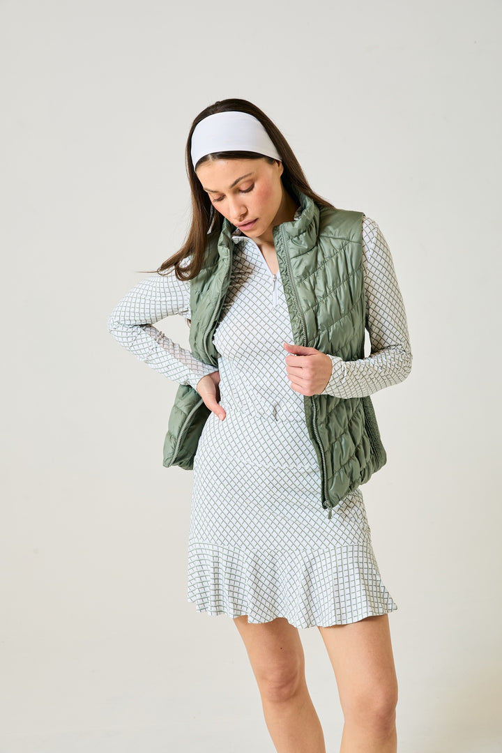 Georgia Ice Long Sleeve - Lush Lattice