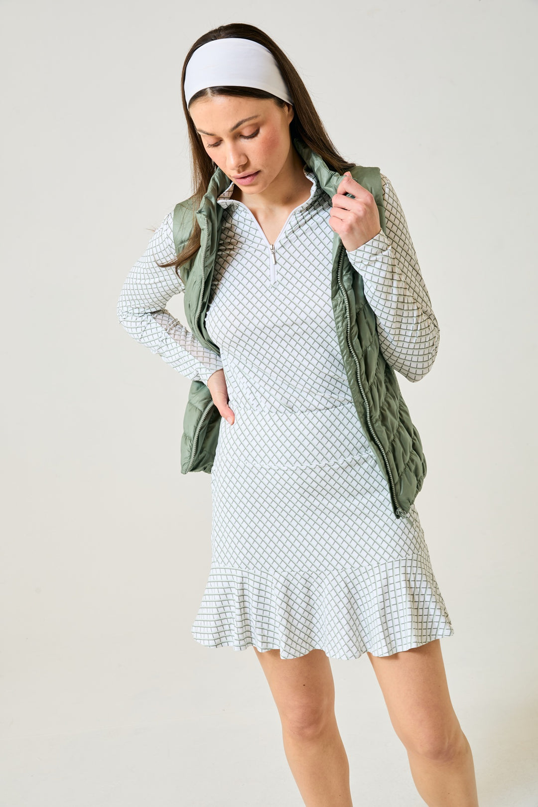 Georgia Ice Long Sleeve - Lush Lattice