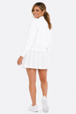 Quilted Bomber - White